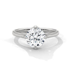 Round Brilliant Solitaire Diamond Engagement Ring
