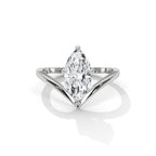 Marquise Cut Solitaire Engagement Ring