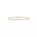 Diamond Bar Station Bracelet