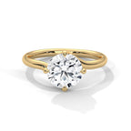 Round Brilliant Solitaire Diamond Engagement Ring