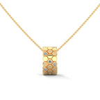 Honeycomb Diamond Pendant