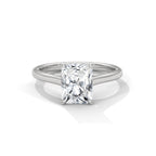 Radiant Cut Solitaire Engagement Ring