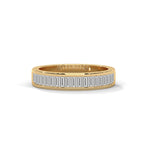 Baguette Cut Diamond Channel Set Band Ring