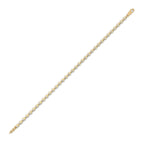 Bezel Diamond Teardrop Bracelet