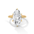 Marquise Cut Solitaire Engagement Ring