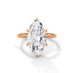 Marquise Cut Solitaire Engagement Ring
