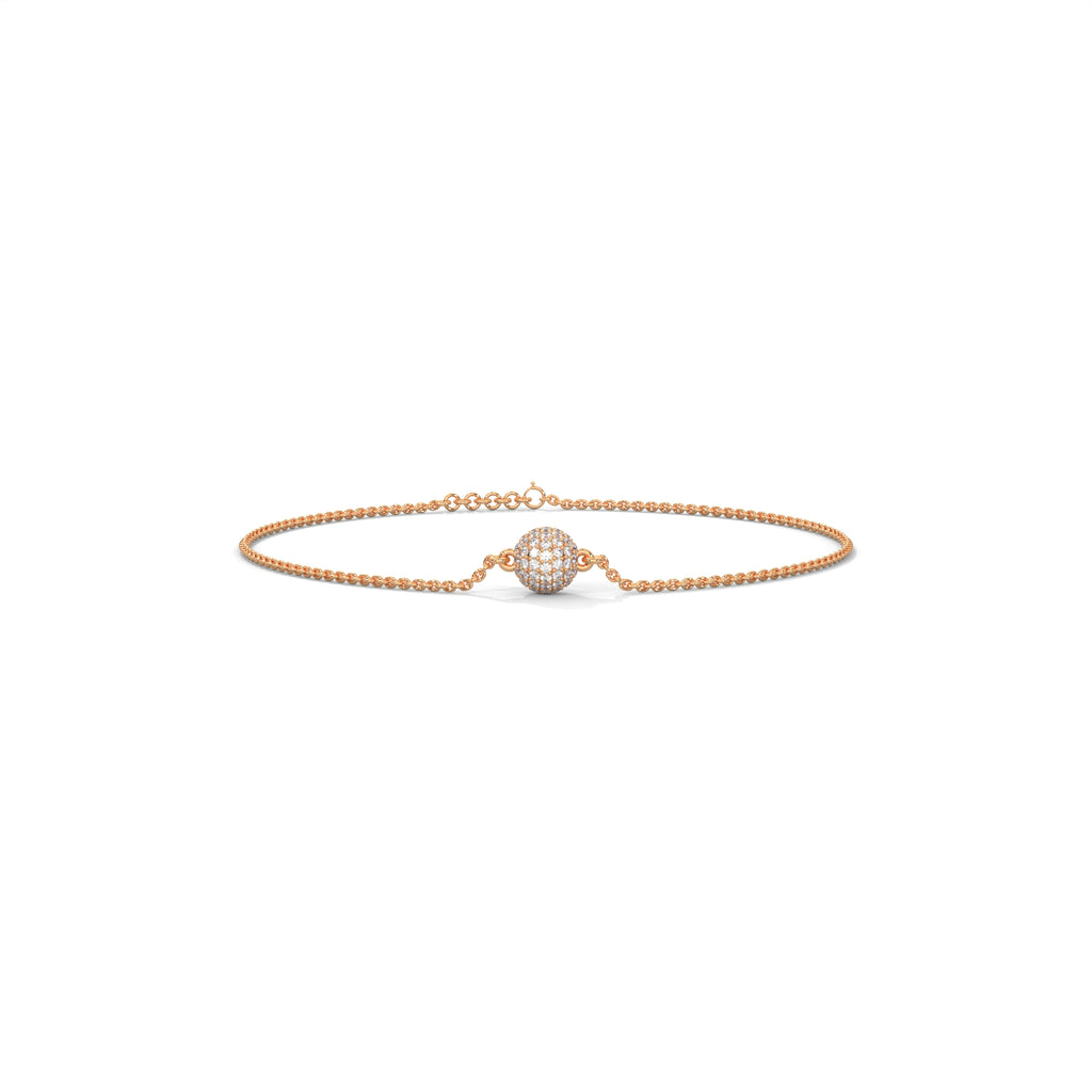 Diamond Pavé Sphere Bracelet