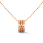 Honeycomb Diamond Pendant