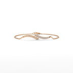 Pavé Wave Diamond Bracelet