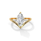 Marquise Cut Solitaire Engagement Ring