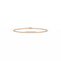 Diamond Bar Station Bracelet