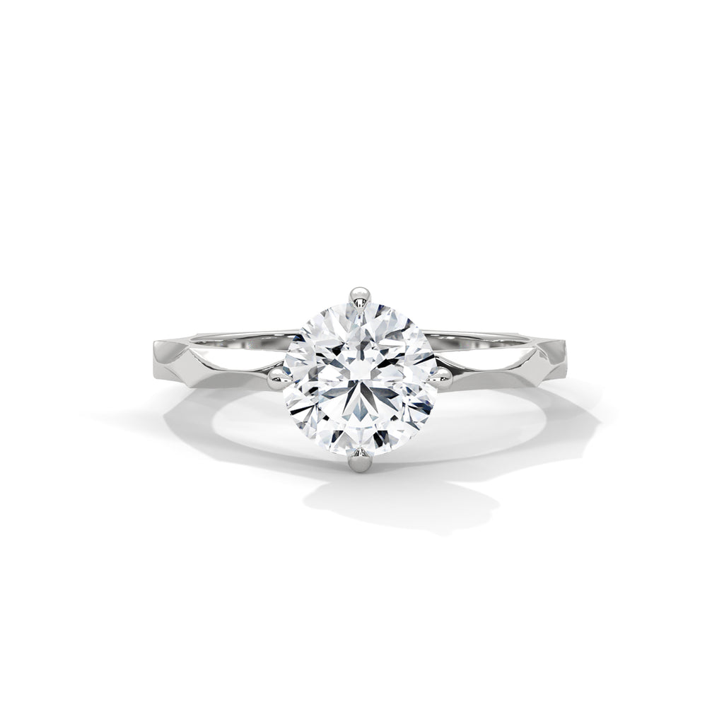 Round Brilliant Solitaire Engagement Ring