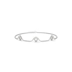 Triple Clover Station Bracelet