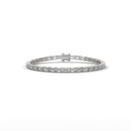 Emerald Cut Diamond Tennis Bracelet