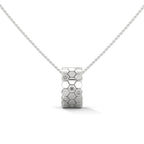 Honeycomb Diamond Pendant
