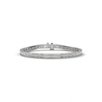 Baguette Diamond Tennis Bracelet