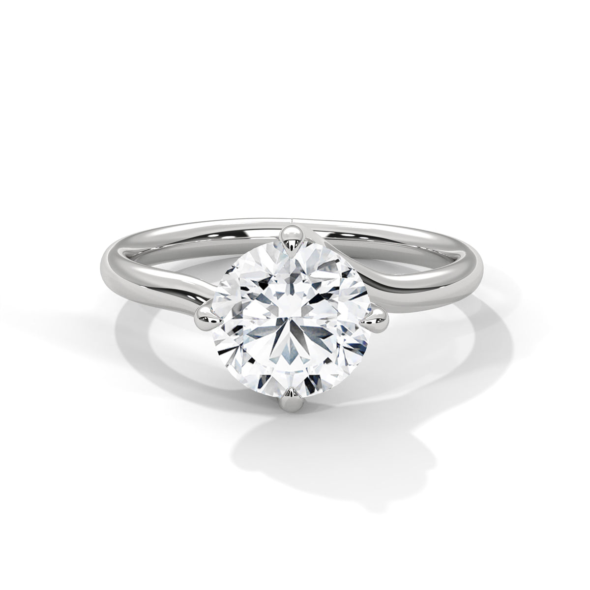 Éterna Twist Lab Grown Diamond Engagement Ring — Jewelix Atelier
