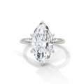 Marquise Cut Solitaire Engagement Ring