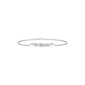 Diamond Bubble Station Bracelet