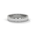 Baguette Cut Channel Set Wedding Band