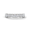 Marquise & Round Diamond Alternating Band Ring