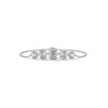 Emerald Cut Five Stone Diamond Bracelet