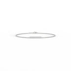 Diamond Bar Station Bracelet