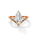 Marquise Cut Solitaire Engagement Ring