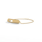Floating Diamond Bar Bracelet