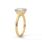 Emerald Cut Solitaire Engagement Ring