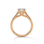 Radiant Cut Solitaire Engagement Ring