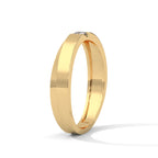 Princess Cut Flush Set Wedding Band