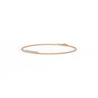 Diamond Bar Station Bracelet