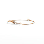 Pavé Wave Diamond Bracelet