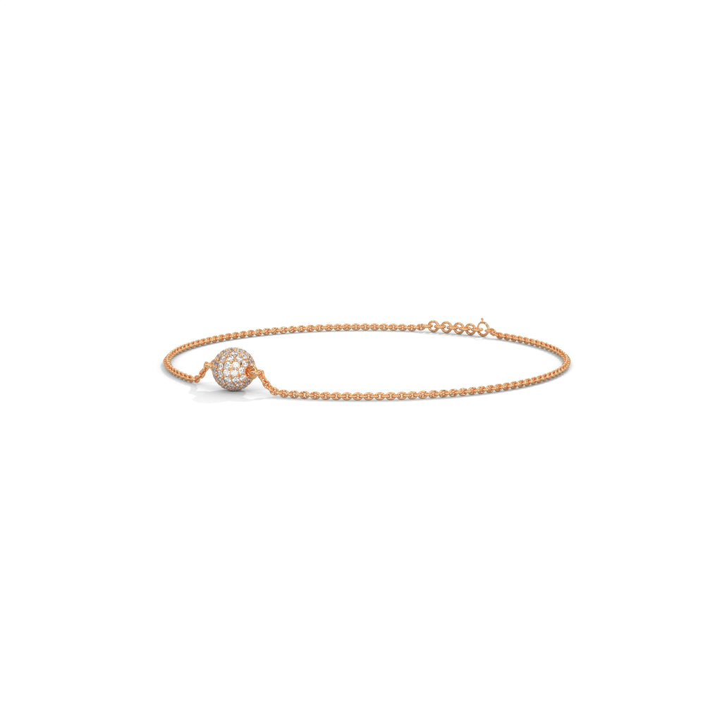 Diamond Pavé Sphere Bracelet