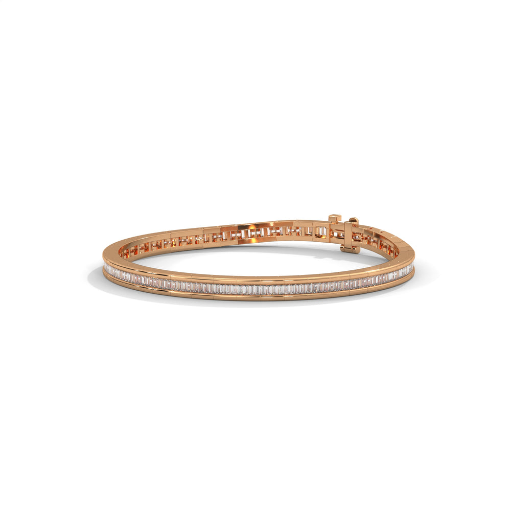Baguette Diamond Tennis Bracelet