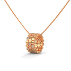 Honeycomb Diamond Pendant