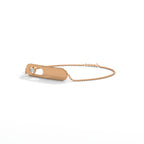 Floating Diamond Bar Bracelet
