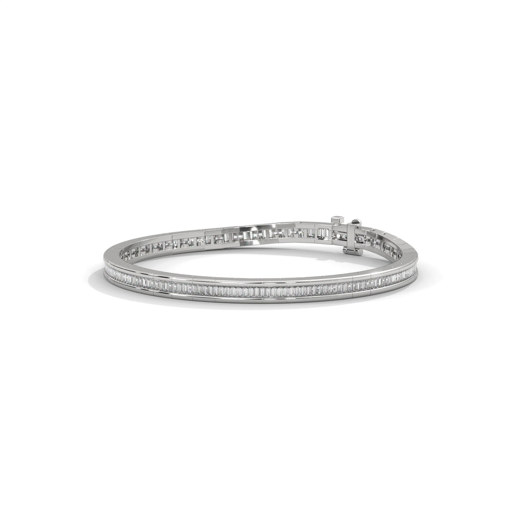 Baguette Diamond Tennis Bracelet