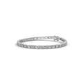 Emerald Cut Diamond Tennis Bracelet