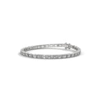 Emerald Cut Diamond Tennis Bracelet