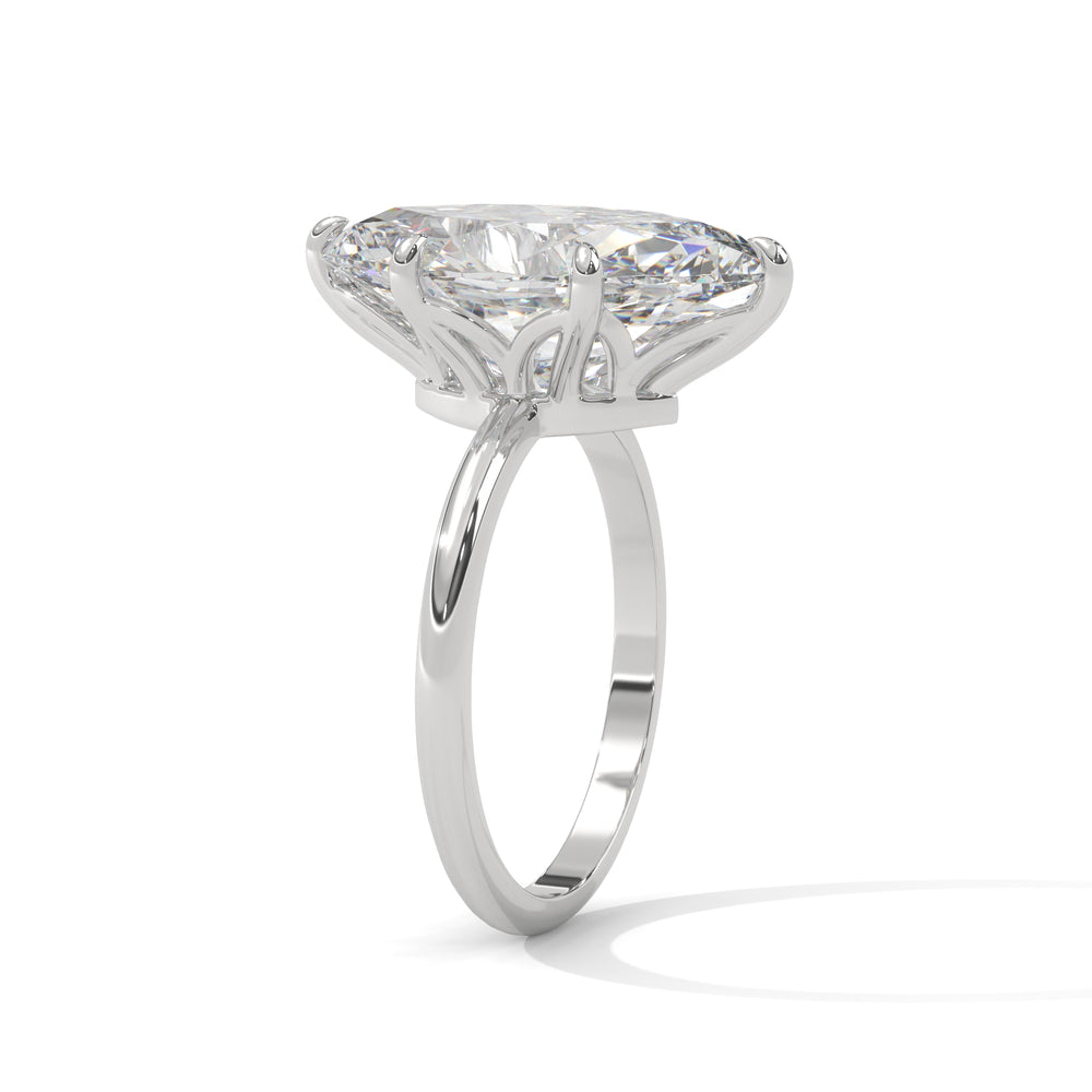 Marquise Cut Solitaire Engagement Ring
