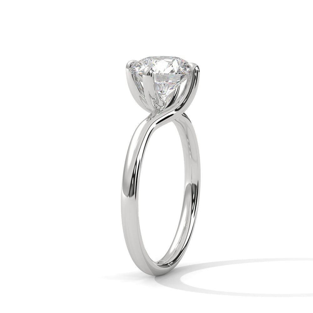 Round Brilliant Solitaire Diamond Engagement Ring