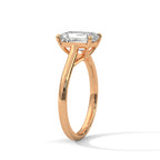 Emerald Cut Solitaire Engagement Ring