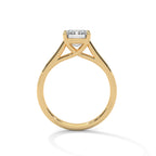 Radiant Cut Solitaire Engagement Ring