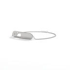 Floating Diamond Bar Bracelet