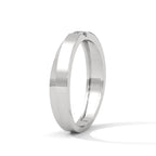 Princess Cut Flush Set Wedding Band