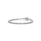 Emerald & Oval Diamond Tennis Bracelet