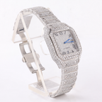 Full White Iced Out Luxury Watch