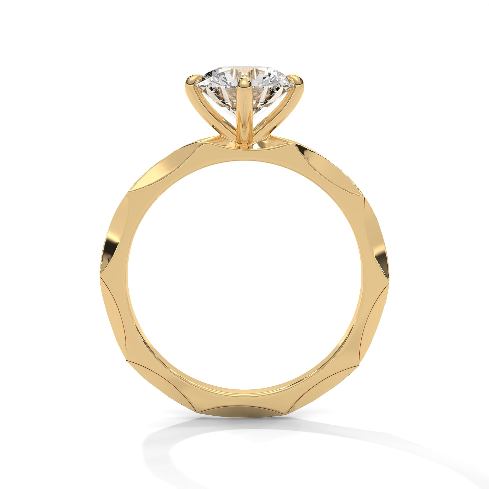 Round Brilliant Solitaire Engagement Ring